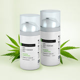 Neobotanics CBD Anti-Edema Gel výhodné balení osvěžujícího emulzního gelu pro masáž pokožky s otoky 2×100 ml