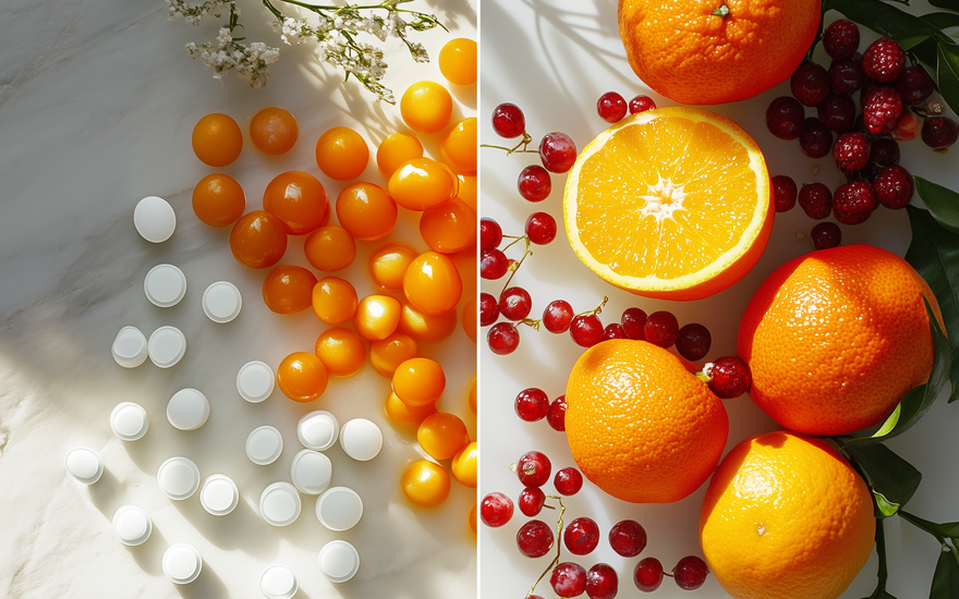 Syntetický nebo přírodní vitamin C?