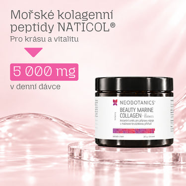 Neobotanics Beauty Marine Collagen + 22 Essences kolagenový nápoj s lipozomálním vitaminem C 267 g