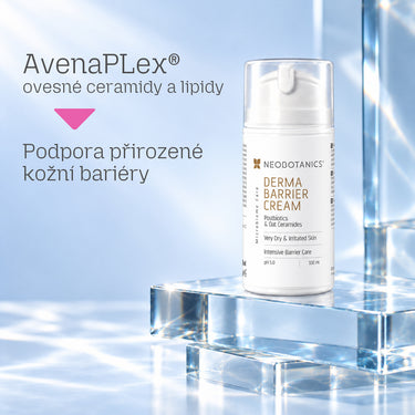 Neobotanics Derma Barrier Cream, 100ml mit Postbiotika, Hafer-Ceramiden und Lipiden zur intensiven Pflege sehr trockener und gereizter Haut