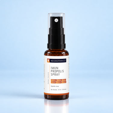 Neobotanics Imun propolis spray ústní sprej s bylinnými extrakty a propolisem 30 ml