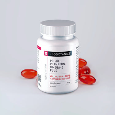 Neobotanics Polar Plankton Omega-3 Plus kapsle s olejem z antarktického krilu 60 kapslí